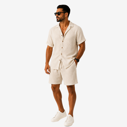 Santorini Linen Set