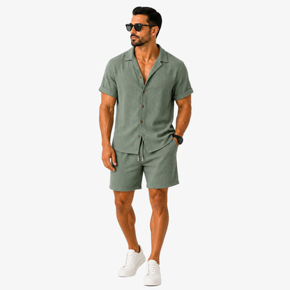Santorini Linen Set